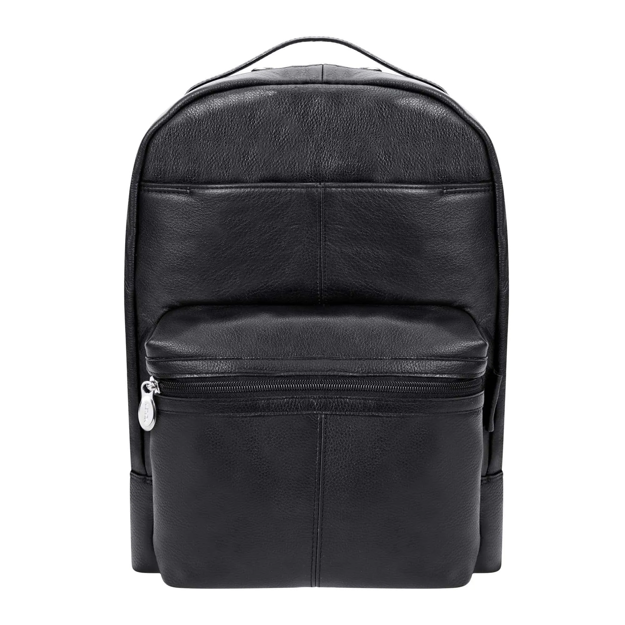 McKlein USA Parker 15" Leather Dual Compartment Laptop Backpack