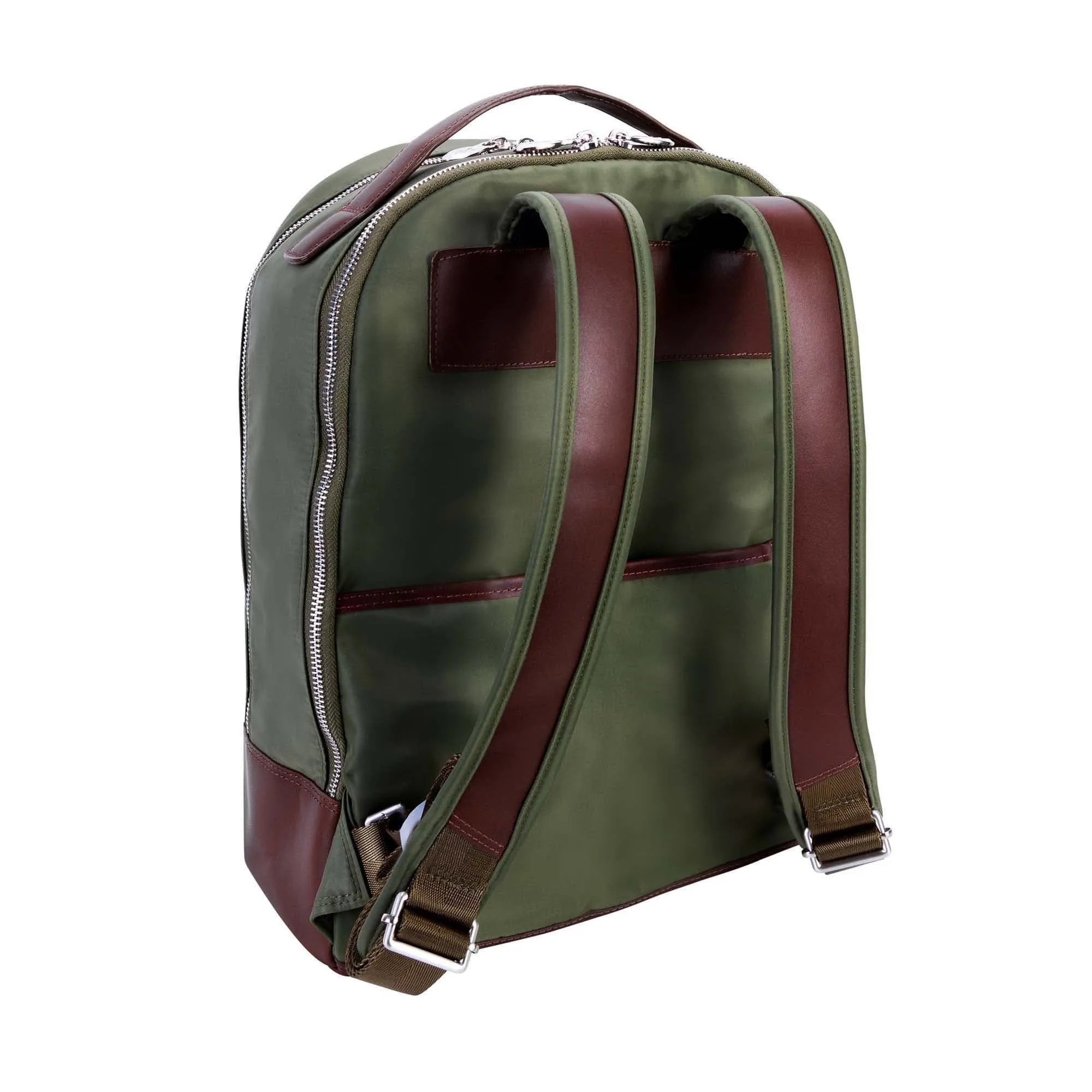 McKlein USA Parker Nylon Dual Compartment Laptop Backpack