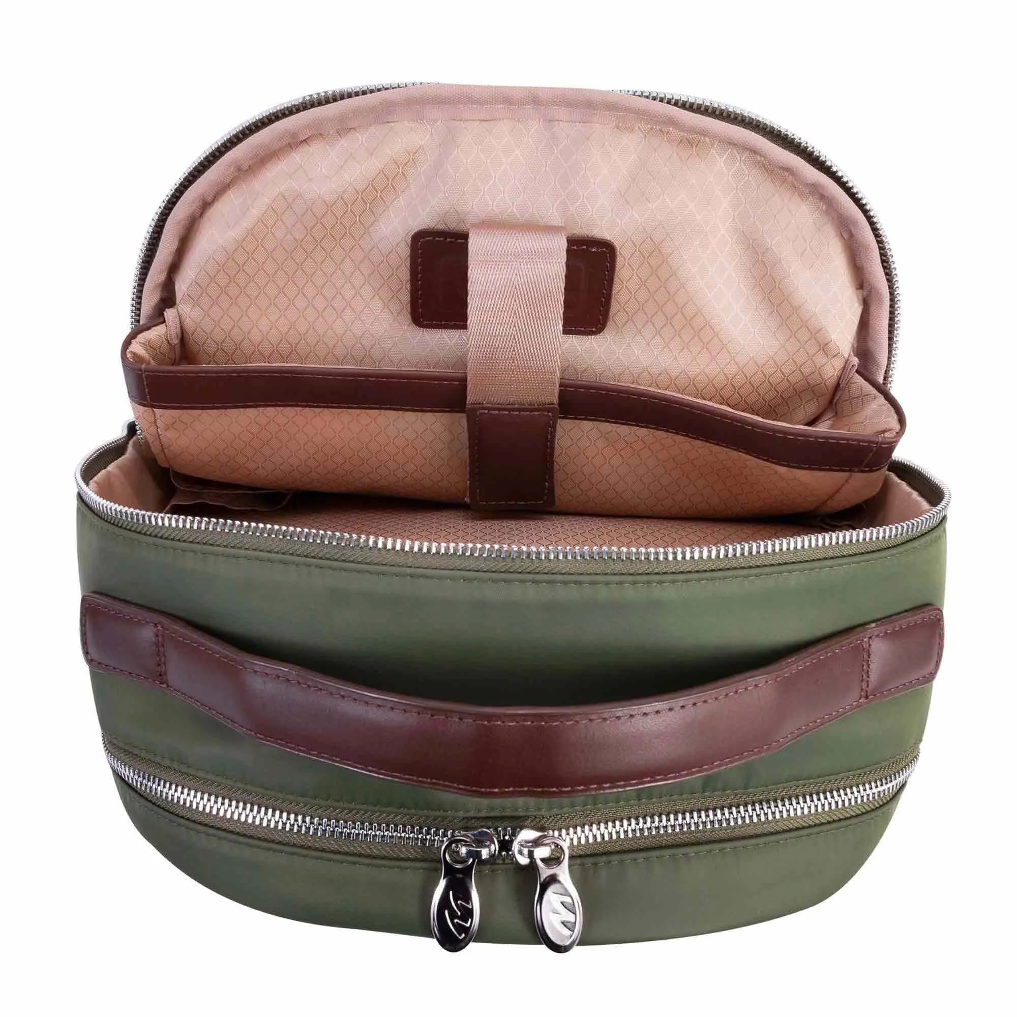 McKlein USA Parker Nylon Dual Compartment Laptop Backpack