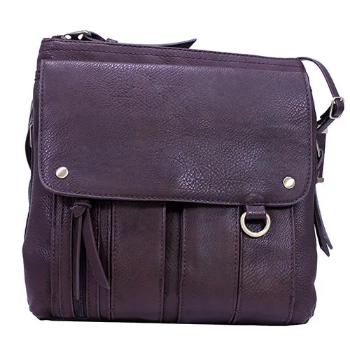 Md Crossbodystylepurse W-hlstr Chocobrwn
