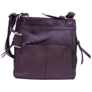 Md Crossbodystylepurse W-hlstr Chocobrwn