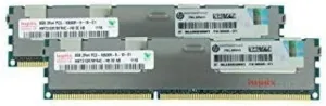 MemoryMasters Hynix 16GB KIT (2x8GB) DDR3 1333MHz PC3-10600 Registered ECC 1.5V CL9 2Rx4 Dual Rank 240 Pin RDIMM Server Memory Ram Module Upgrade (Server Only) (16GB KIT (2x8GB))