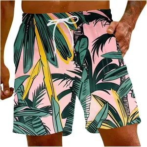 Men Beach Size Summer Leisure Print Fun Men's 3D Beach Plus Sports Men's Pants Mens Hoodies Mens Swimming Short Swim