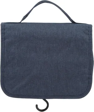 Men Business Travel Toiletry Bag Large Capacity Hanging Bag for Traveling Camping (Dark Blue)