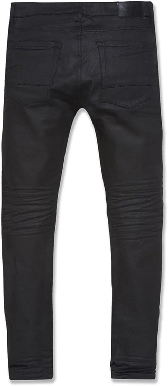 Men Smooth Criminal Jeans (Jet Black)
