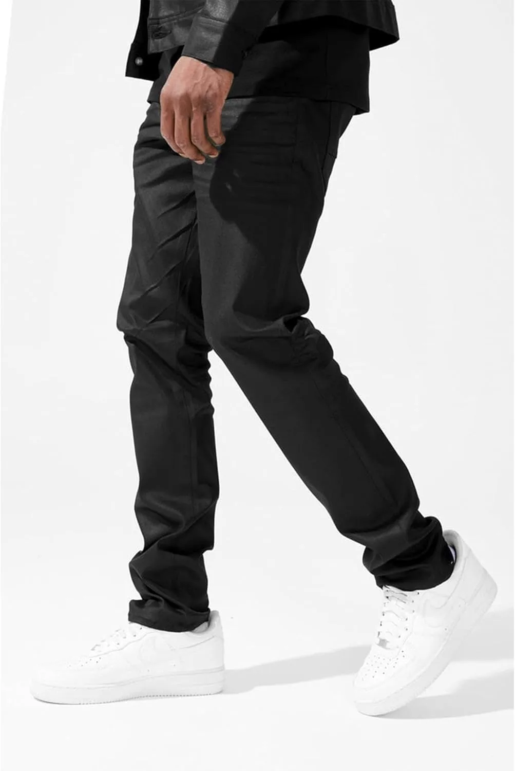 Men Smooth Criminal Jeans (Jet Black)