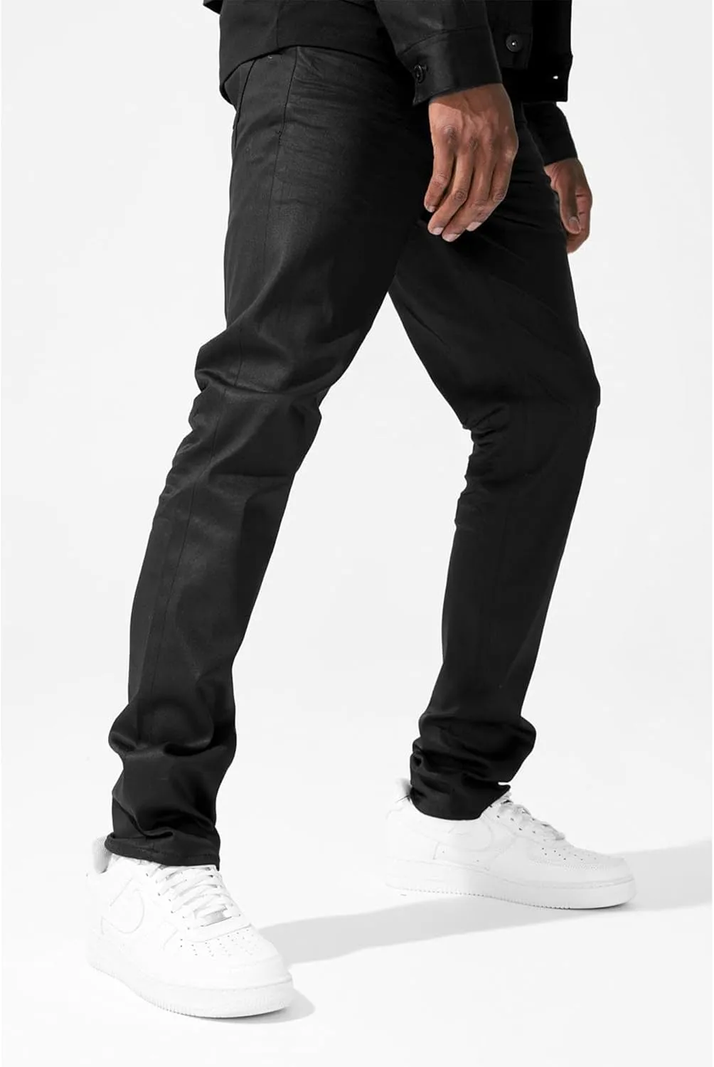 Men Smooth Criminal Jeans (Jet Black)