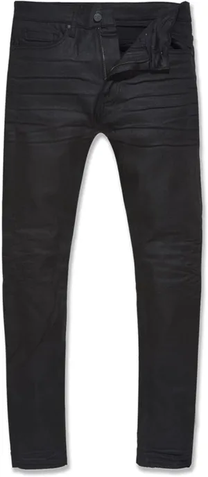Men Smooth Criminal Jeans (Jet Black)