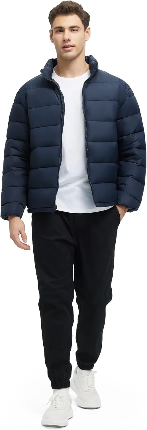Men's 3 in 1 Winter Coats Water Resistant Ski Snow Warm Puffer Cotton Jacket With Multi-Pockets Windbreaker Jacket