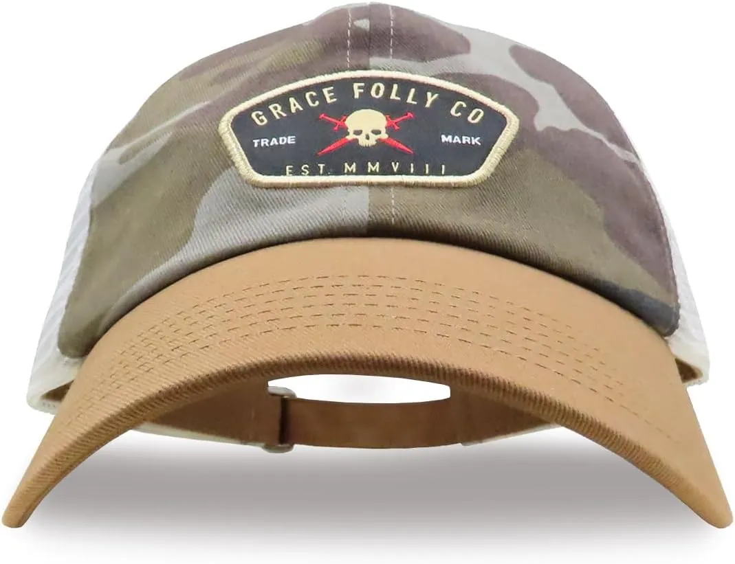 Men’s Baseball Cap in Cool Dad Hat Design with Mesh to Stay Cool at The Beach in Summer