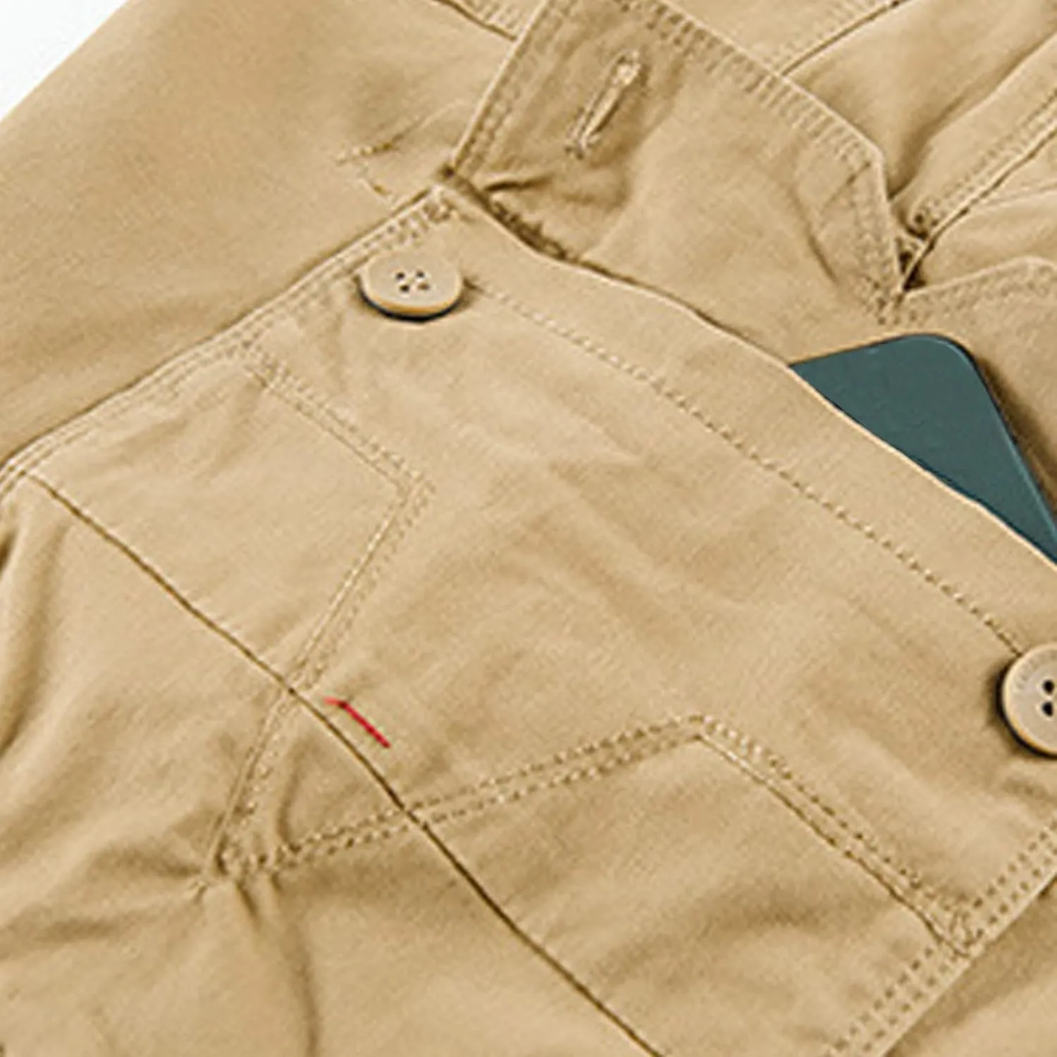 Men’s Cargo Shorts 5 Inch Inseam Perfect Classic Fit Multi Pockets Tooling Shorts Fashion Outdoor Linen Shorts