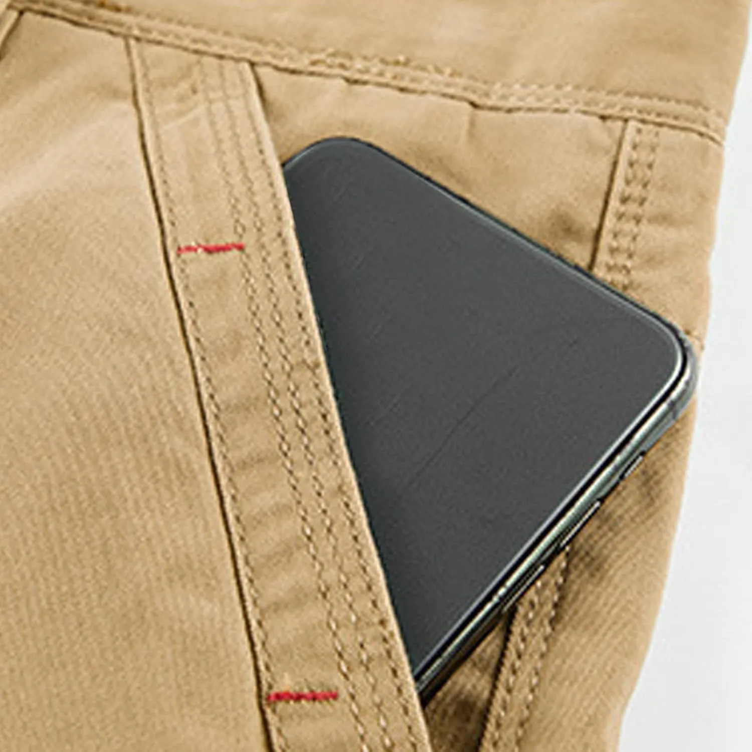 Men’s Cargo Shorts 5 Inch Inseam Perfect Classic Fit Multi Pockets Tooling Shorts Fashion Outdoor Linen Shorts
