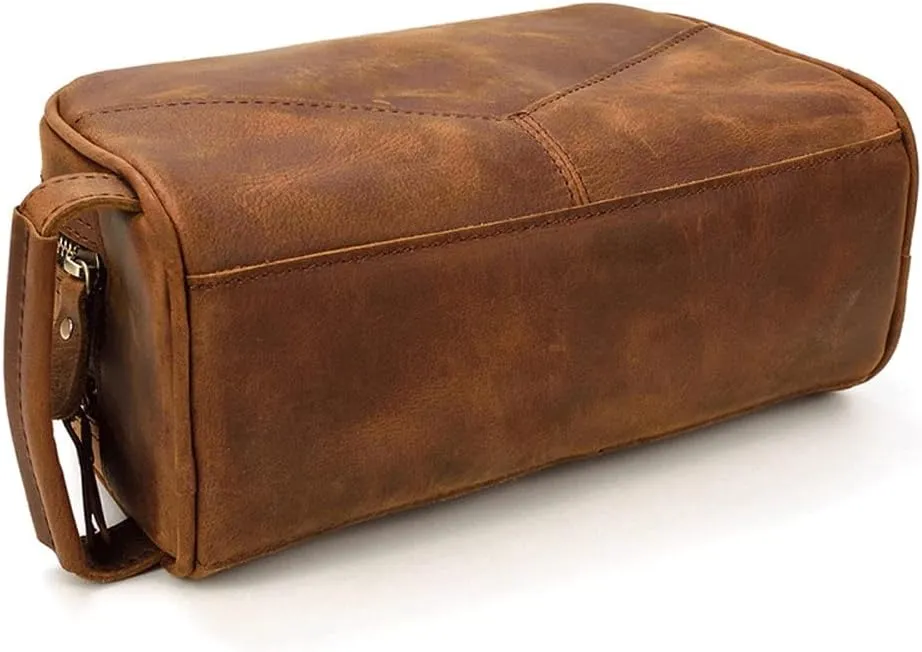 Mens Clutch Bag Handbag Genuine Leather Purse Zipper Long Wallet Business Large Hand Clutch Phone Holder