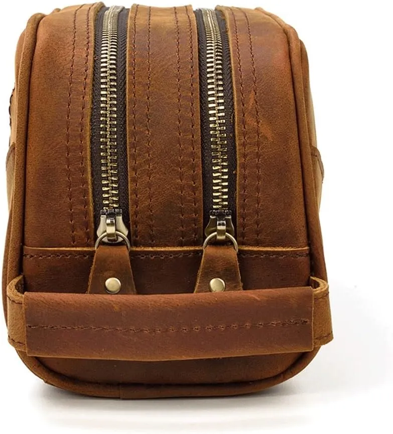 Mens Clutch Bag Handbag Genuine Leather Purse Zipper Long Wallet Business Large Hand Clutch Phone Holder