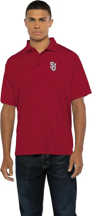 Men's Collegiate Polyester Mesh Team Icon Polo