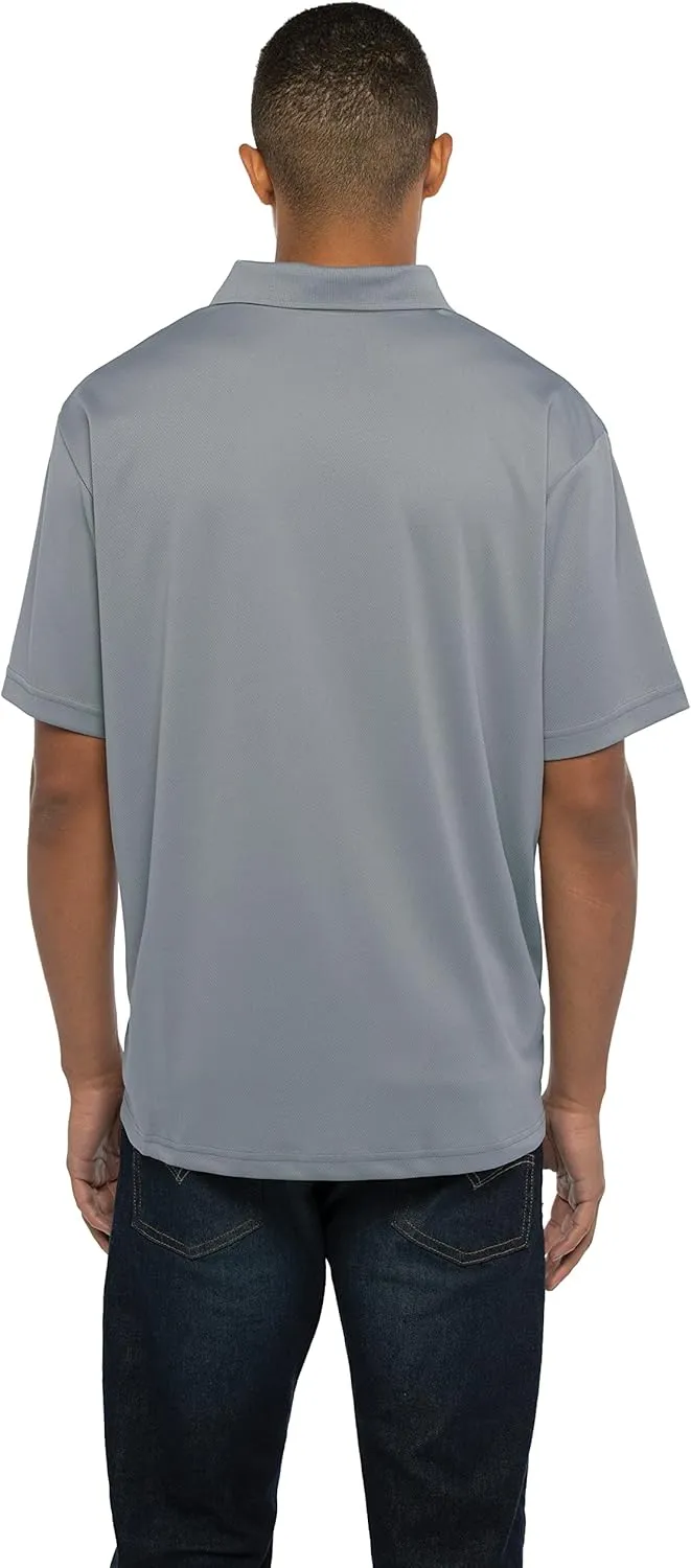 Men's Collegiate Polyester Mesh Team Icon Polo