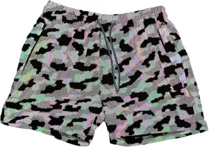 Men's Party Booty 4in Inseam Shorts, Zippered Pockets, Rave & Festivals LGBTQ, Gay Weekender