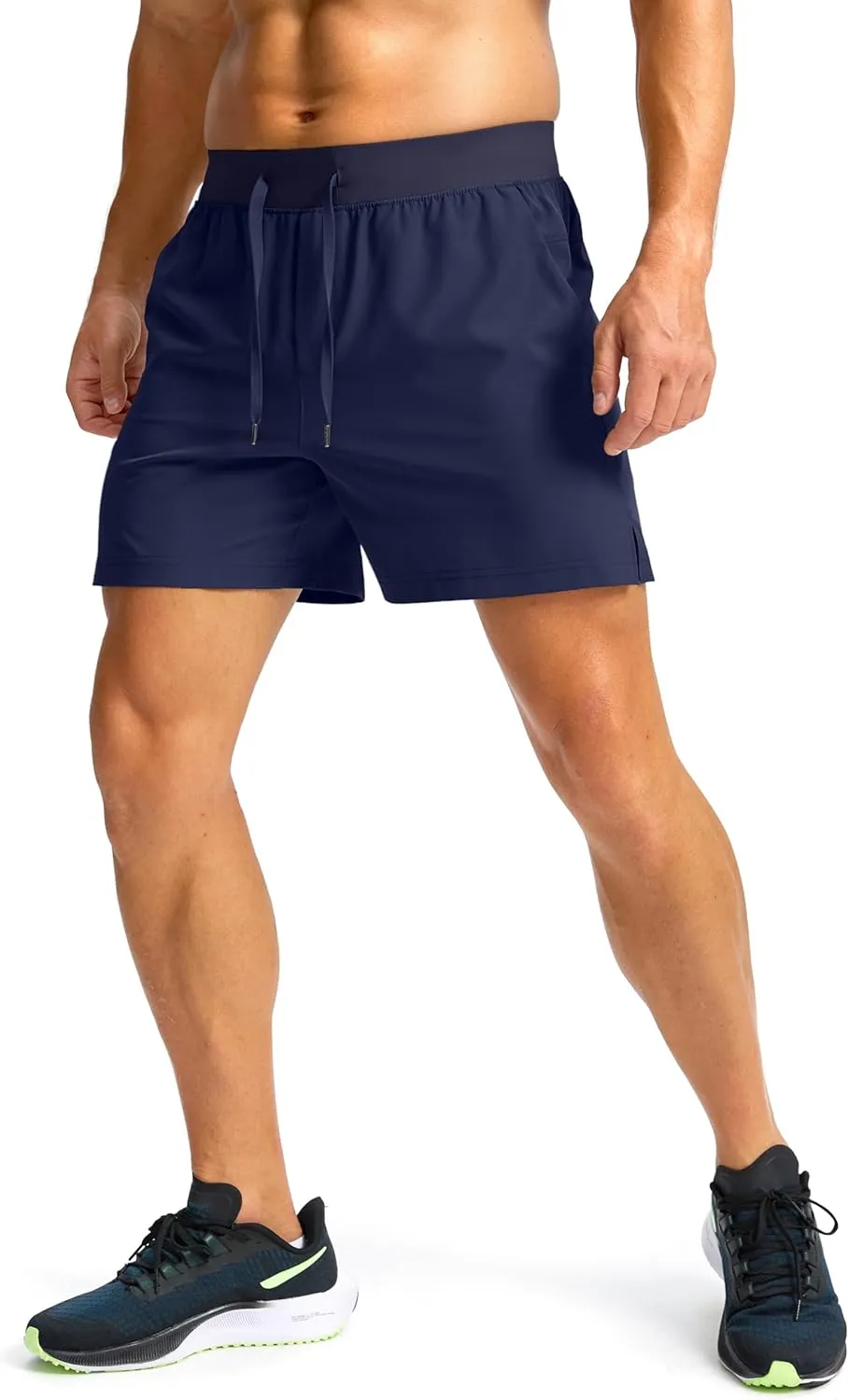 Men's Running Shorts with Zipper Pockets 7"/ 5"/ 9" Lightweight Quick Dry Basketball Gym Workout Athletic Shorts for Men