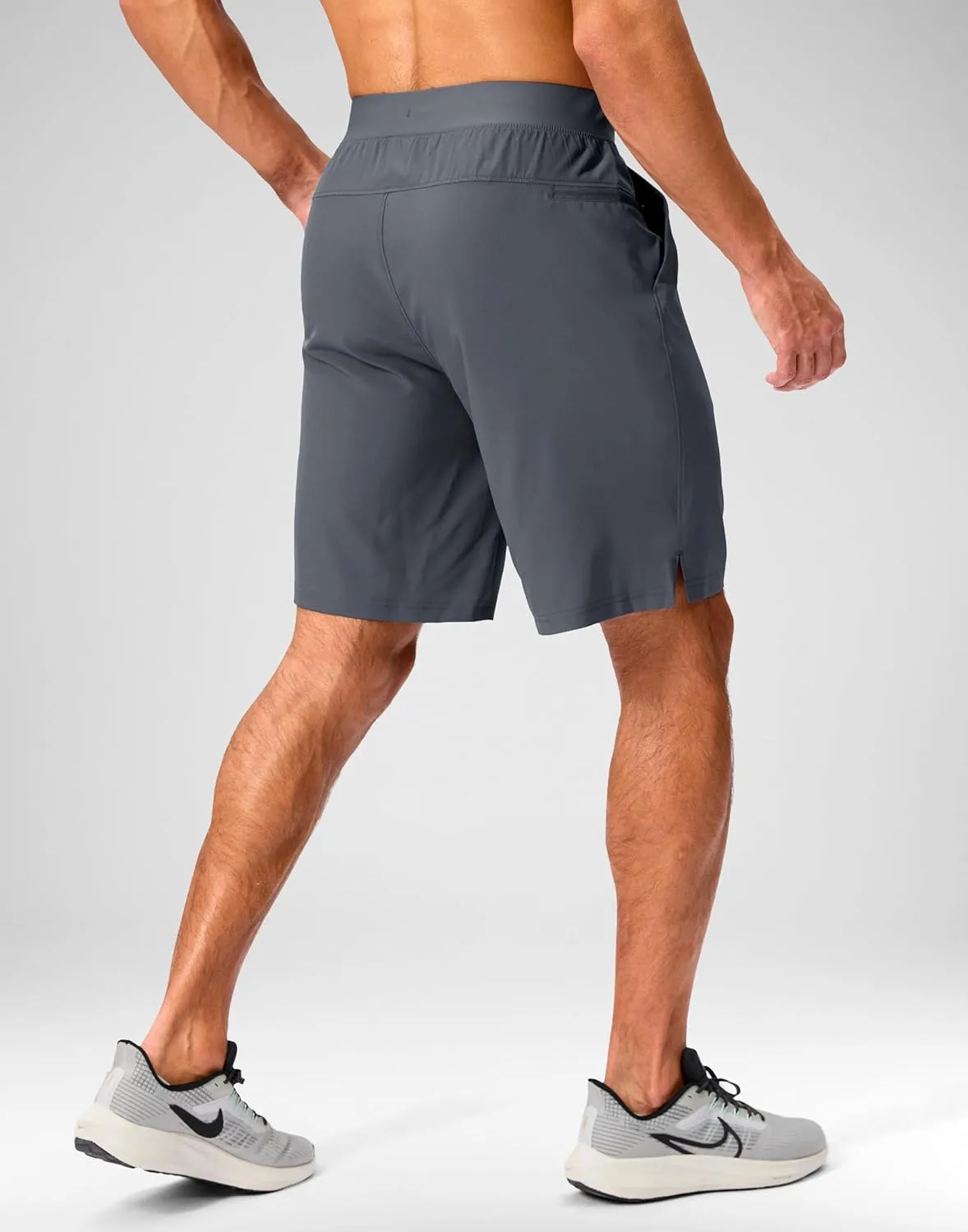 Men's Running Shorts with Zipper Pockets 7"/ 5"/ 9" Lightweight Quick Dry Basketball Gym Workout Athletic Shorts for Men