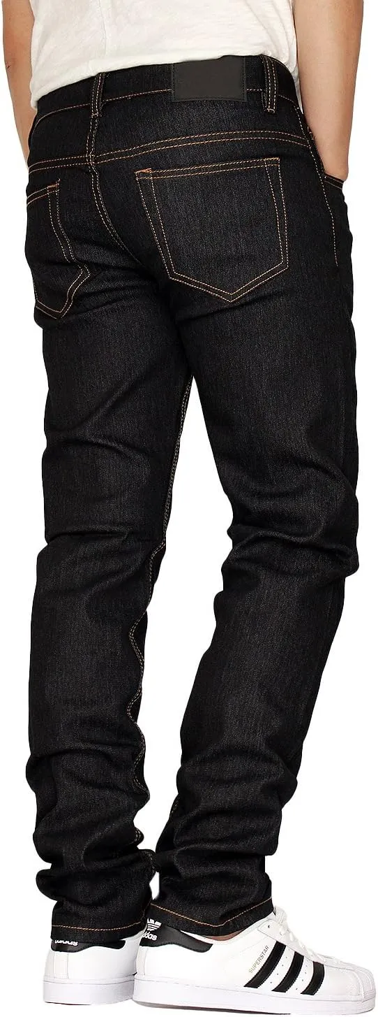 Men's Skinny FIT Unwashed RAW Denim Jeans