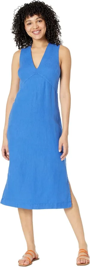 Michael Stars Hilary Sleeveless Woven Linen Shift Dress