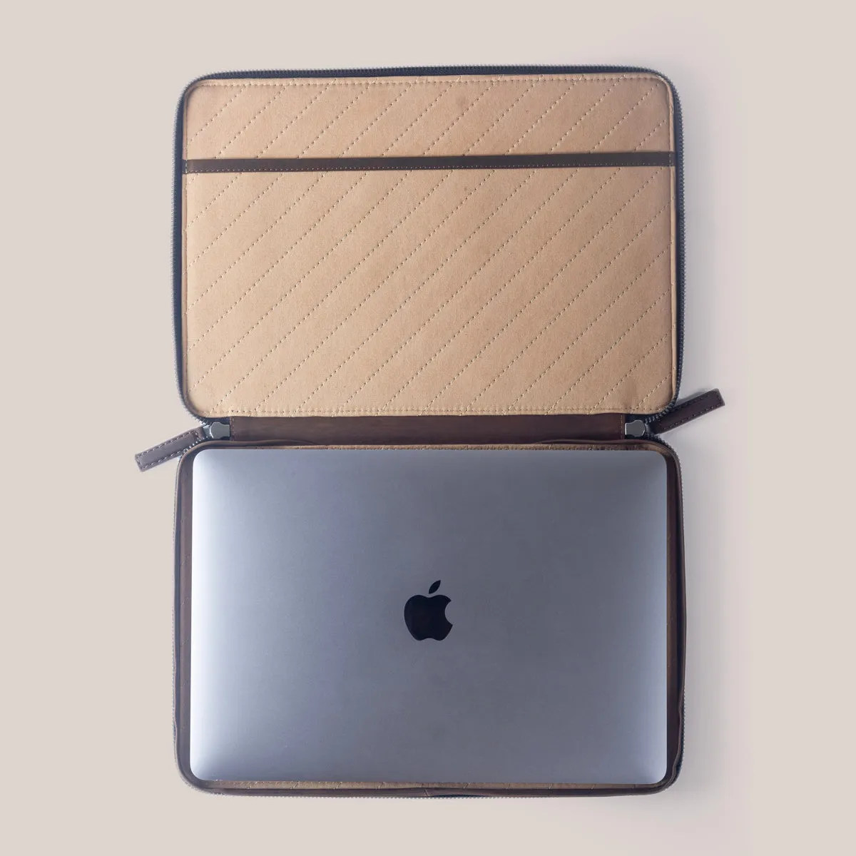 Microsoft Surface Laptop Studio Zippered Laptop Case - Burnt Tobacco