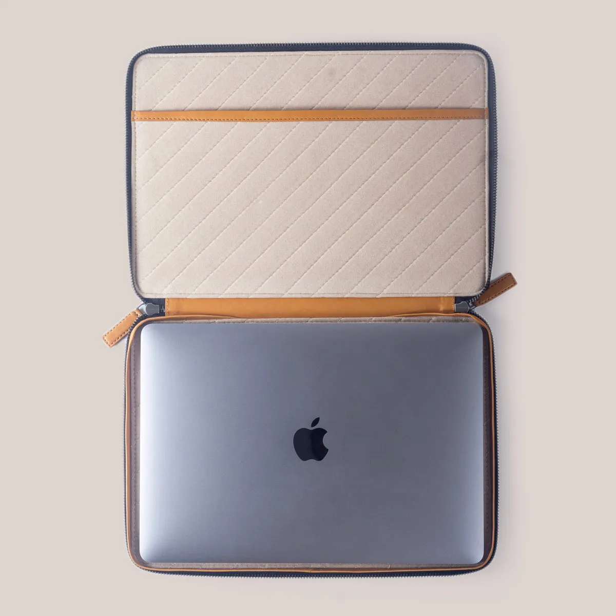 Microsoft Surface Laptop Studio Zippered Laptop Case - Burnt Tobacco