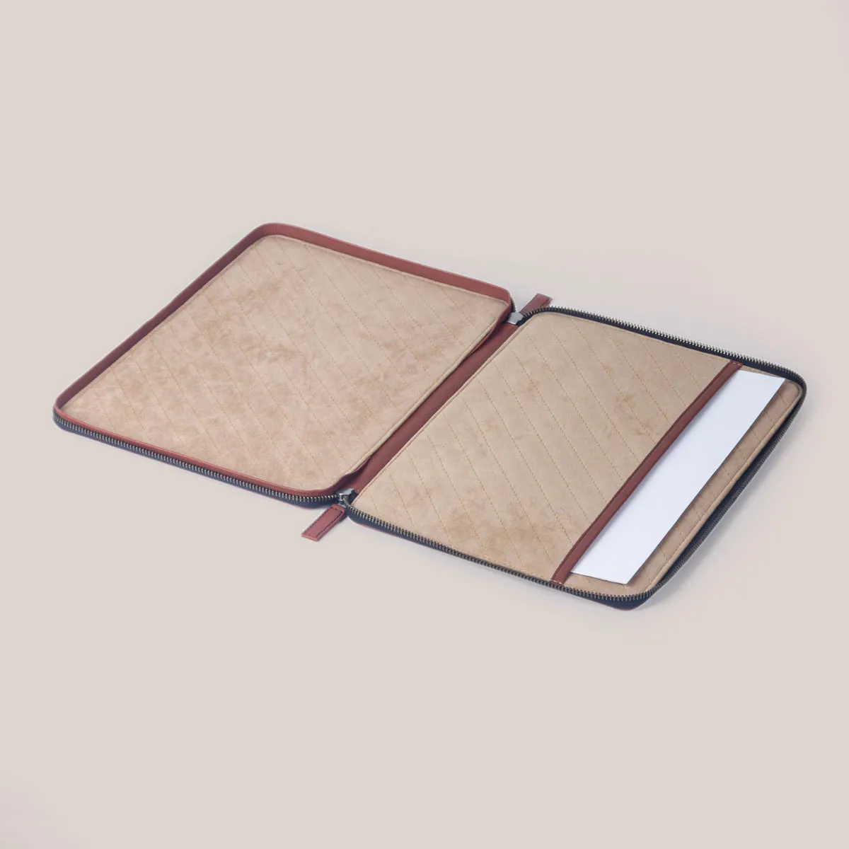 Microsoft Surface Laptop Studio Zippered Laptop Case - Burnt Tobacco