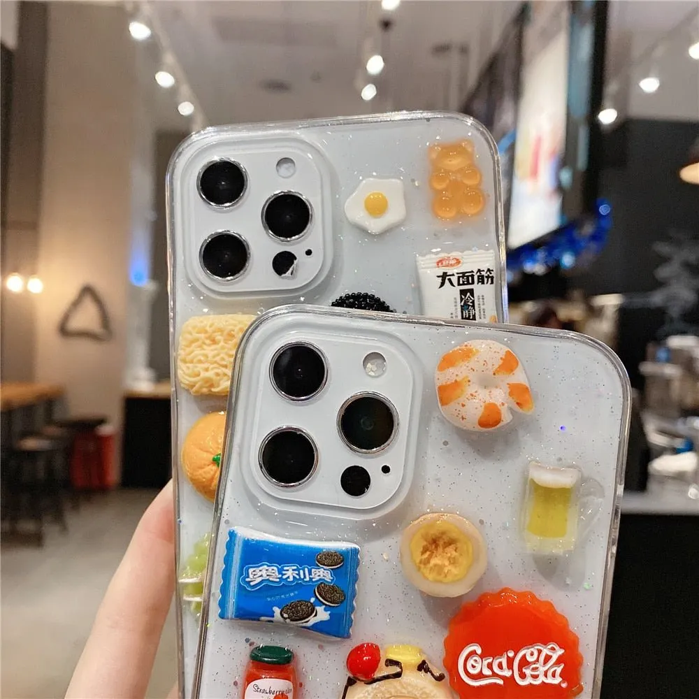 Mini Snack Magic Protective Clear iPhone 13/12 Case