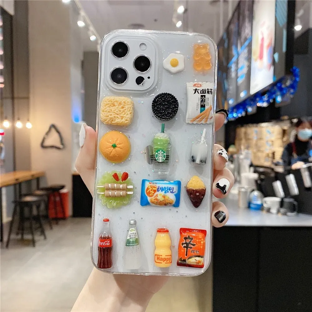 Mini Snack Magic Protective Clear iPhone 13/12 Case