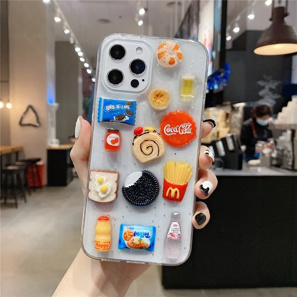 Mini Snack Magic Protective Clear iPhone 13/12 Case