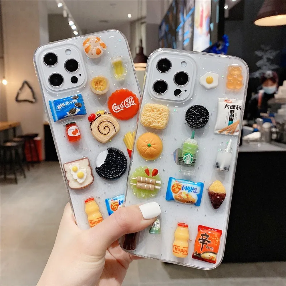 Mini Snack Magic Protective Clear iPhone 13/12 Case