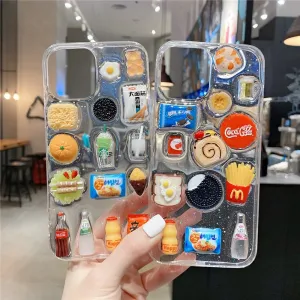 Mini Snack Magic Protective Clear iPhone 13/12 Case