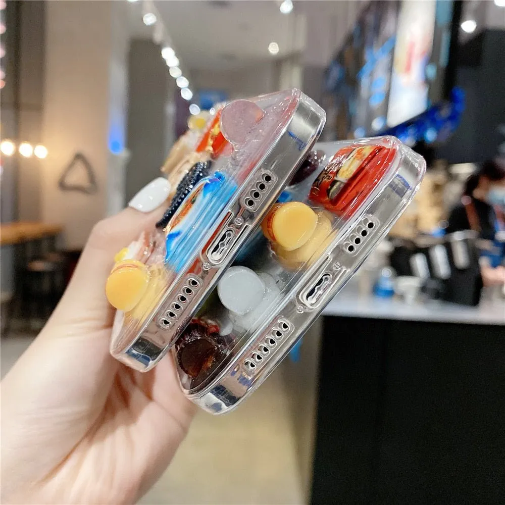 Mini Snack Magic Protective Clear iPhone 13/12 Case