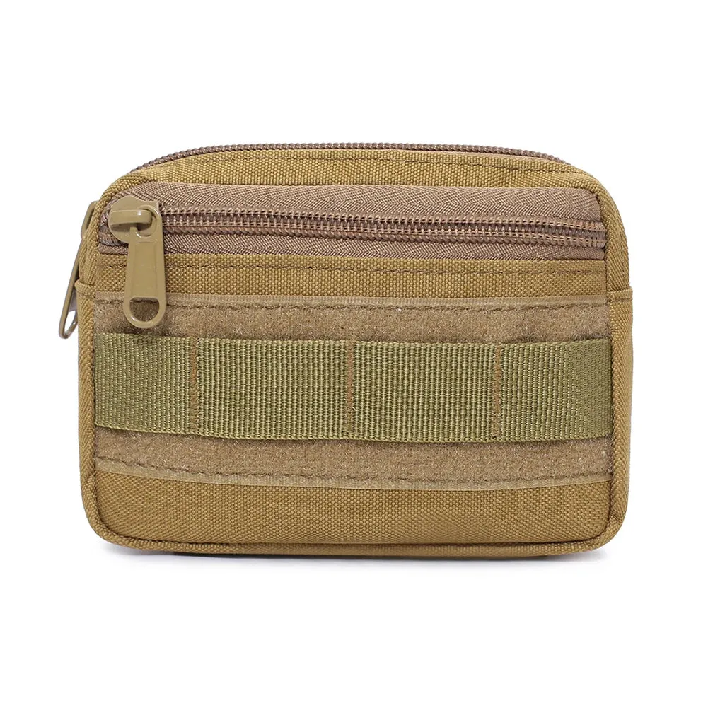 Mini Waist Bag Pocket Organizer Pouch Molle Tactical Camping Pack Tool Bags - Concealed Carry Fanny Pack