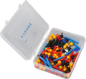 Molecular Model, Organic Chemistry Model Kit, Molecular Model Set with Atoms, for Students, Ochem Teachers, Young Scientists, Measurement Kits