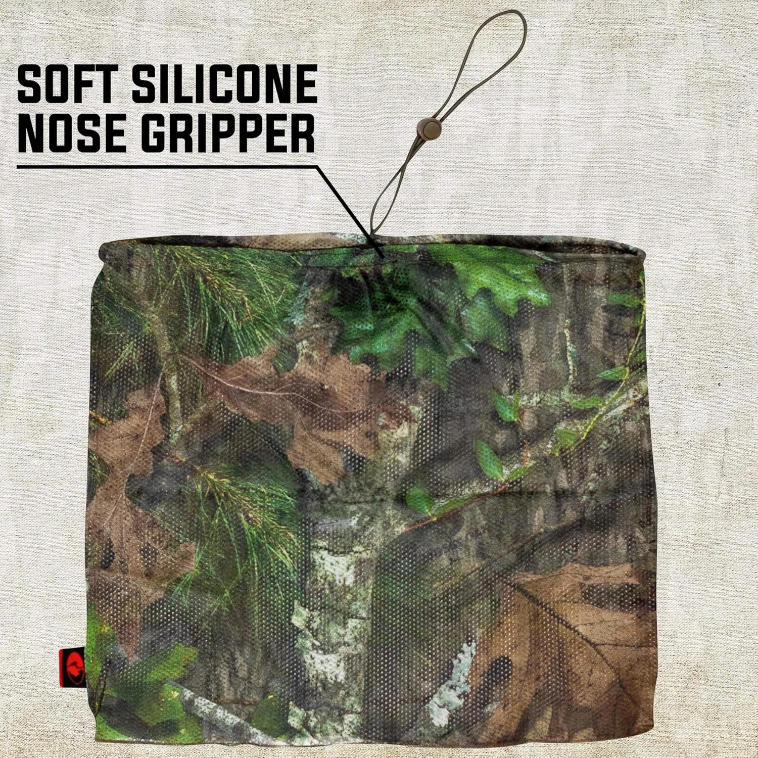 Mossy Oak Unisex-Adult Camo Mesh Hunting Face Mask