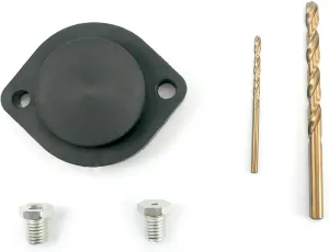 Motorcycle Engines Frame Stud Drill Plate Repair Tool,Fit for Harley/Buell,1/4" and 1/8" Drill with Steel Insert