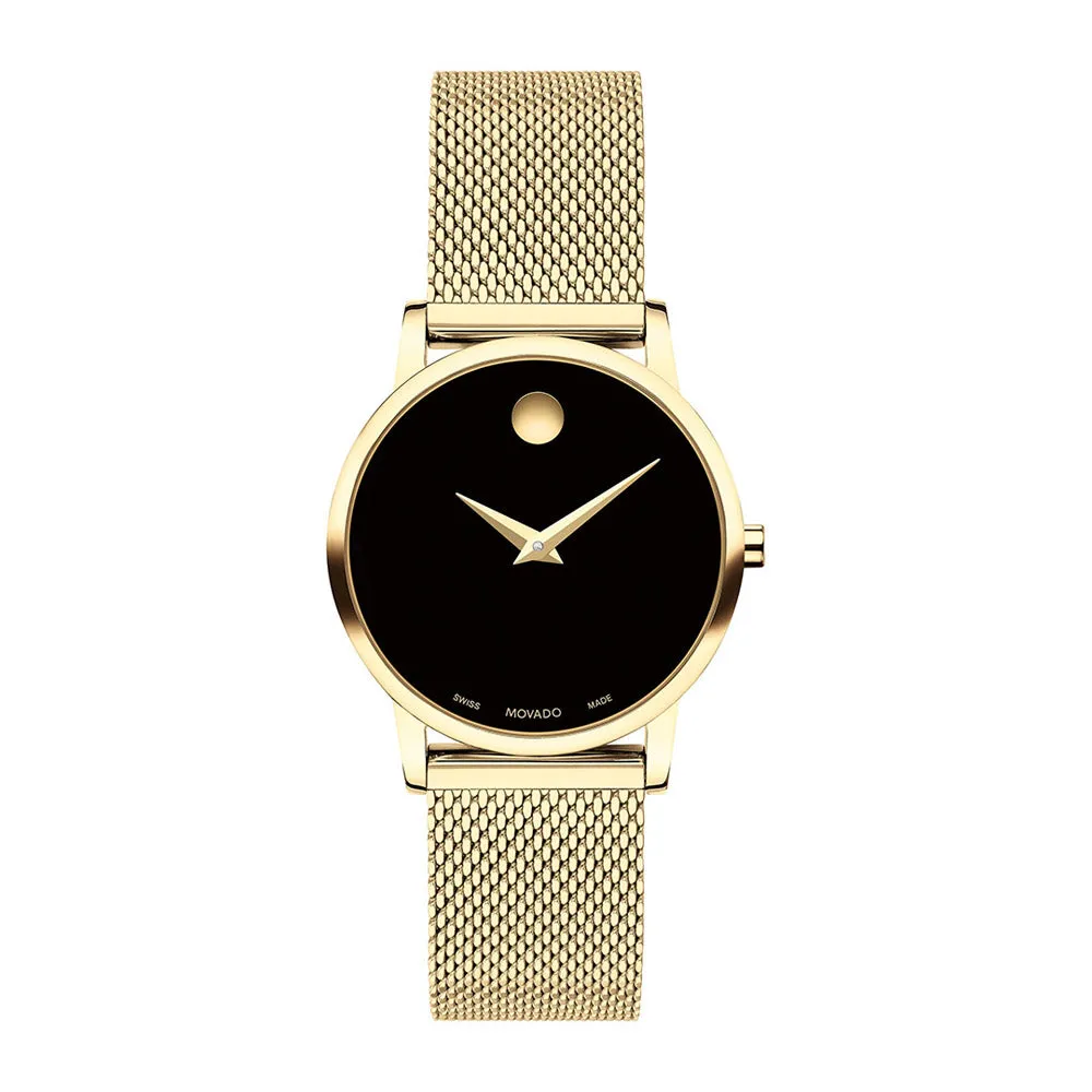 Movado Women's Watch Black Tone Case Quartz