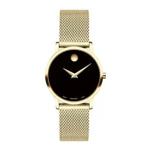 Movado Women's Watch Black Tone Case Quartz
