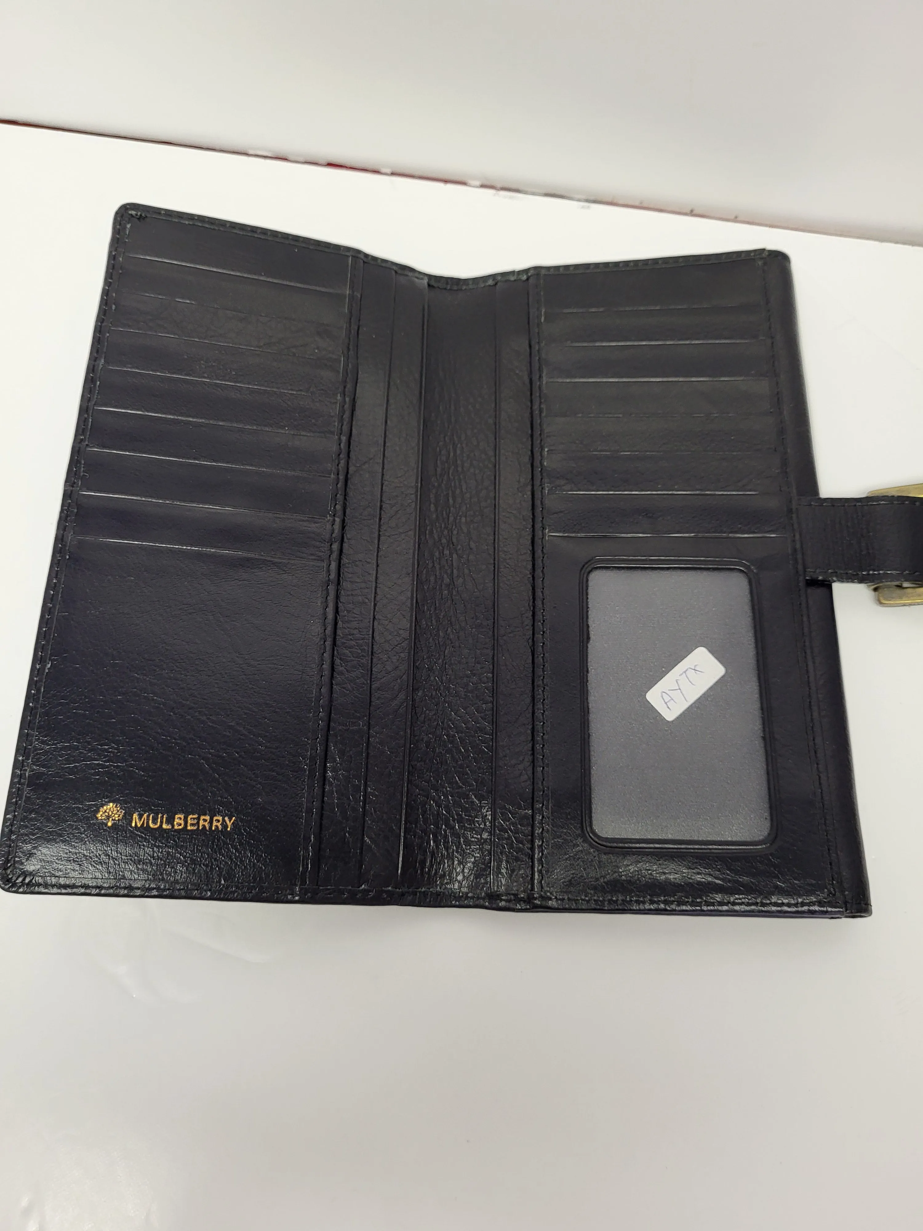 Mulberry Black Leather Wallet