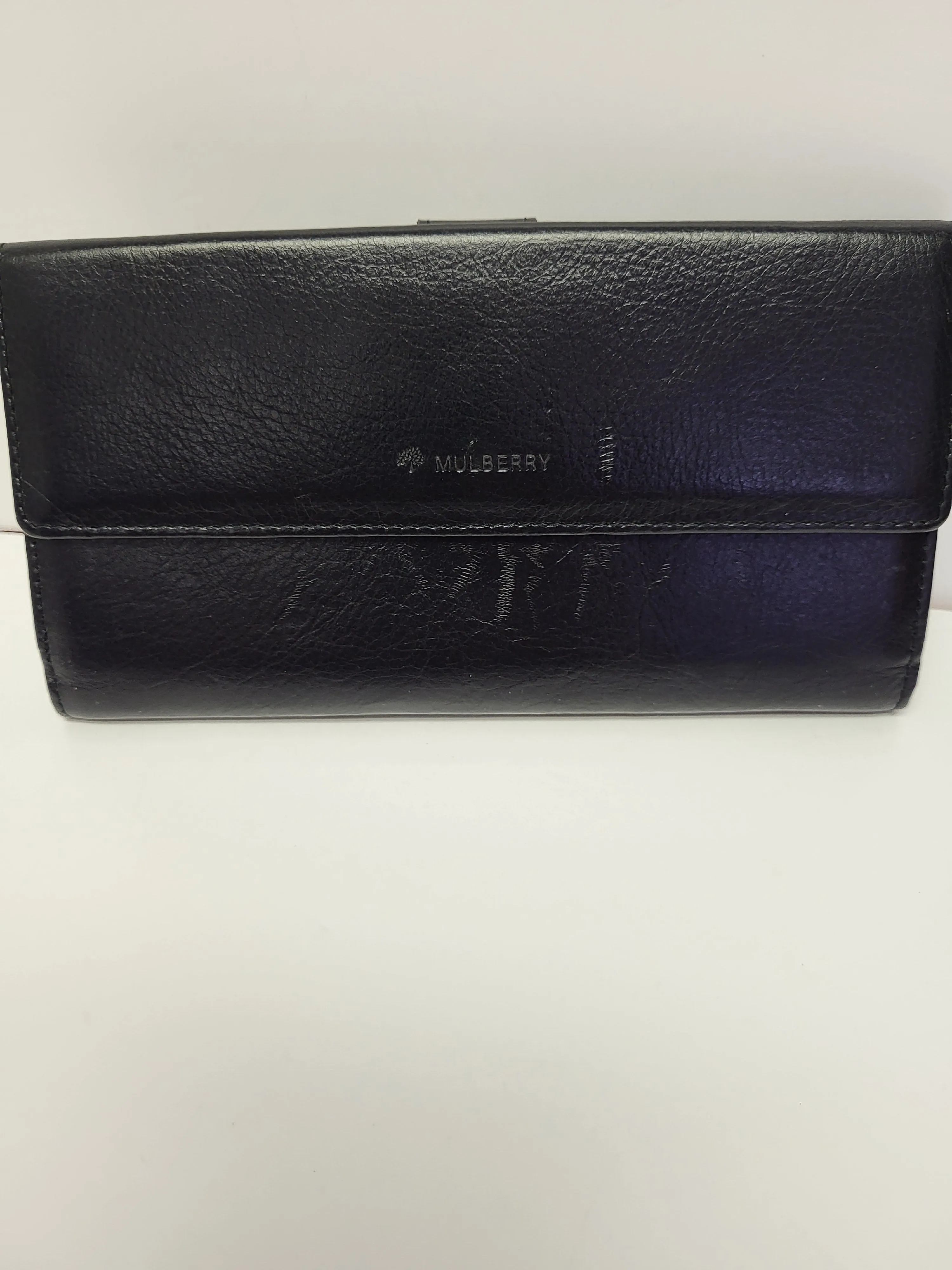 Mulberry Black Leather Wallet