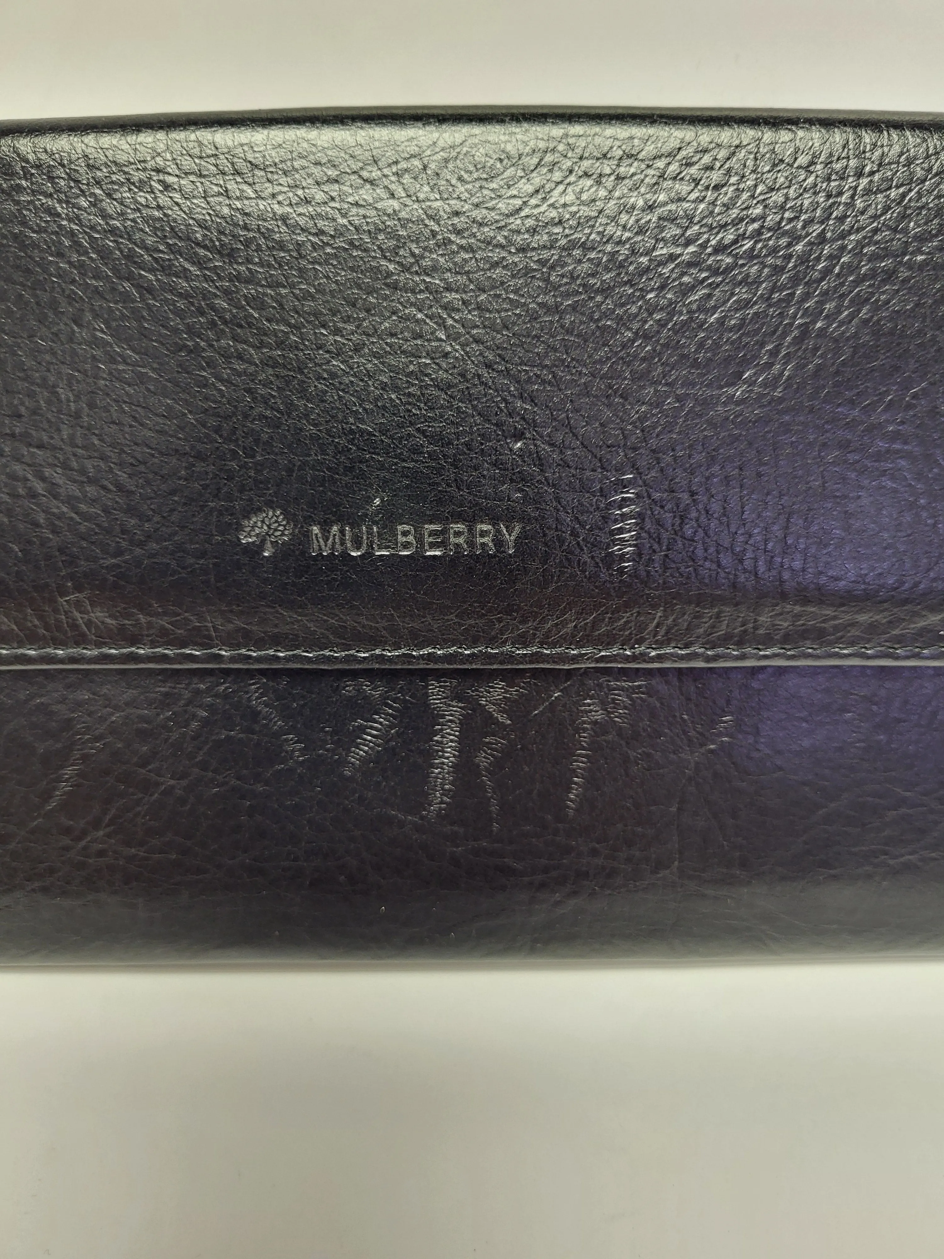 Mulberry Black Leather Wallet