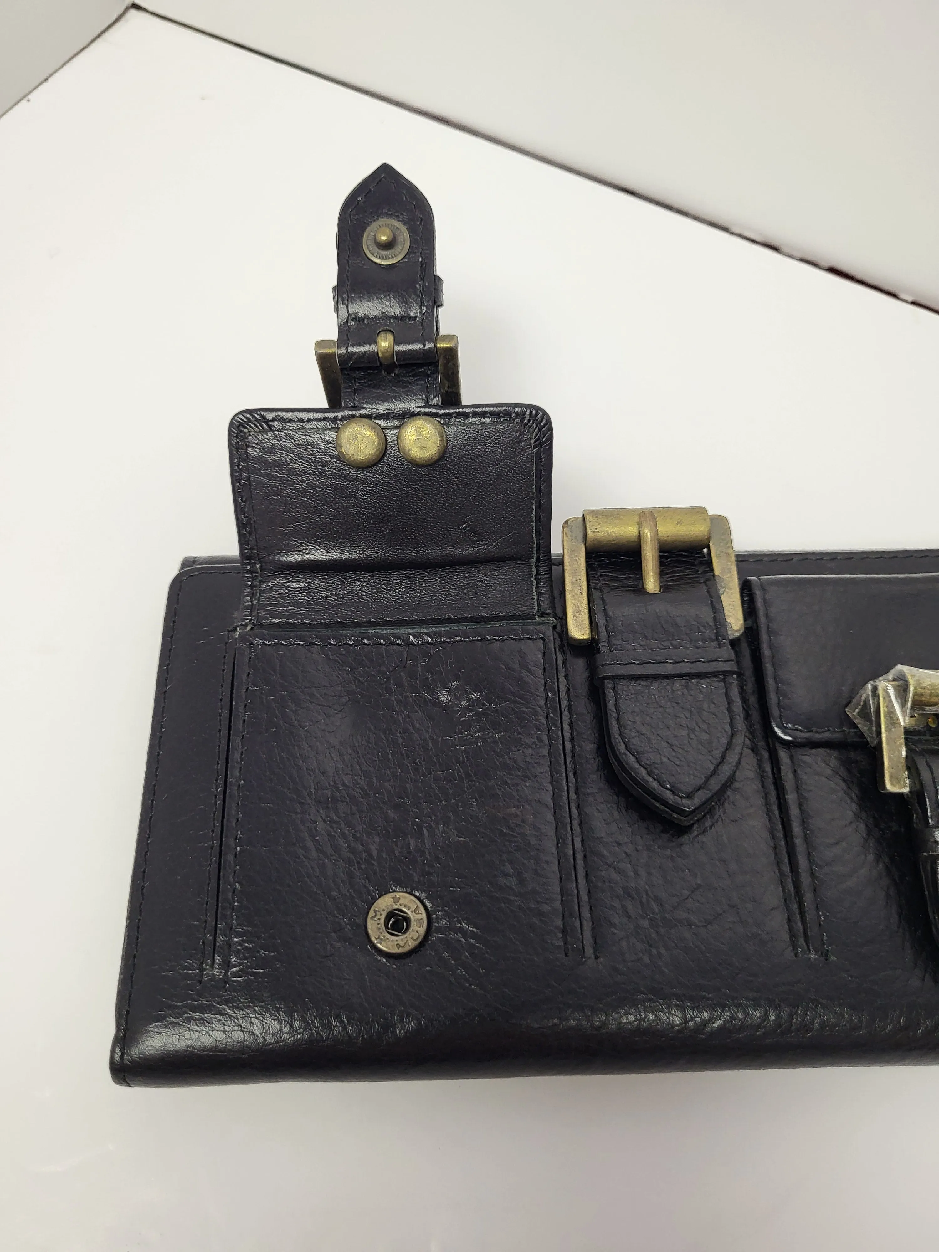 Mulberry Black Leather Wallet