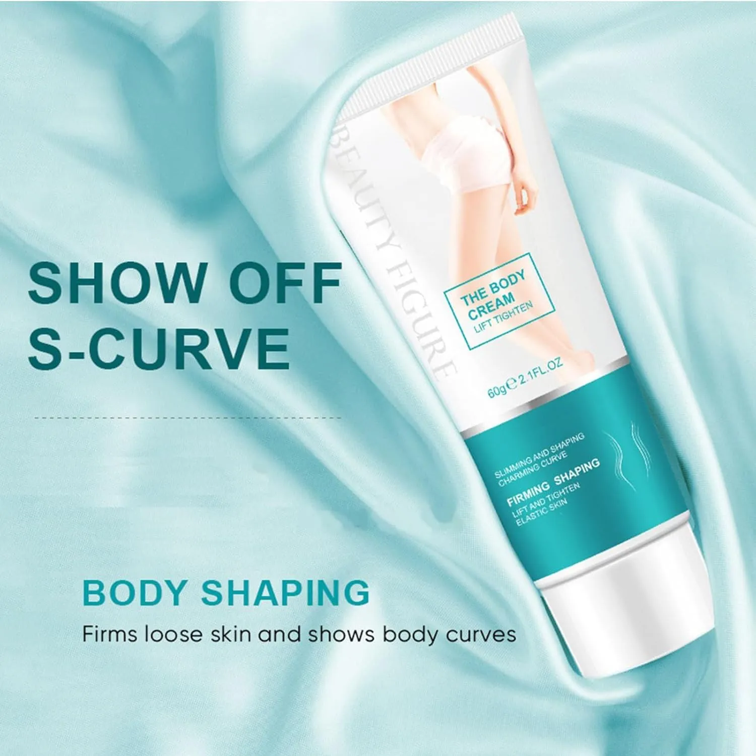 Multi Effect Body Massage Cream, 60g Beauty Figure Body Massage Cream, Multieffect Body Massage Cream Beaut Figure, Skin Tightening Cream Firming Lotion Body Moisturizer Lifts (3PC)