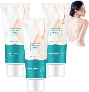 Multi Effect Body Massage Cream, 60g Beauty Figure Body Massage Cream, Multieffect Body Massage Cream Beaut Figure, Skin Tightening Cream Firming Lotion Body Moisturizer Lifts (3PC)