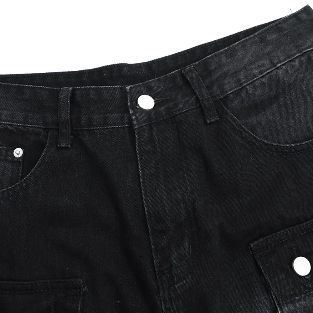 Multi-pocket Cargo Jeans