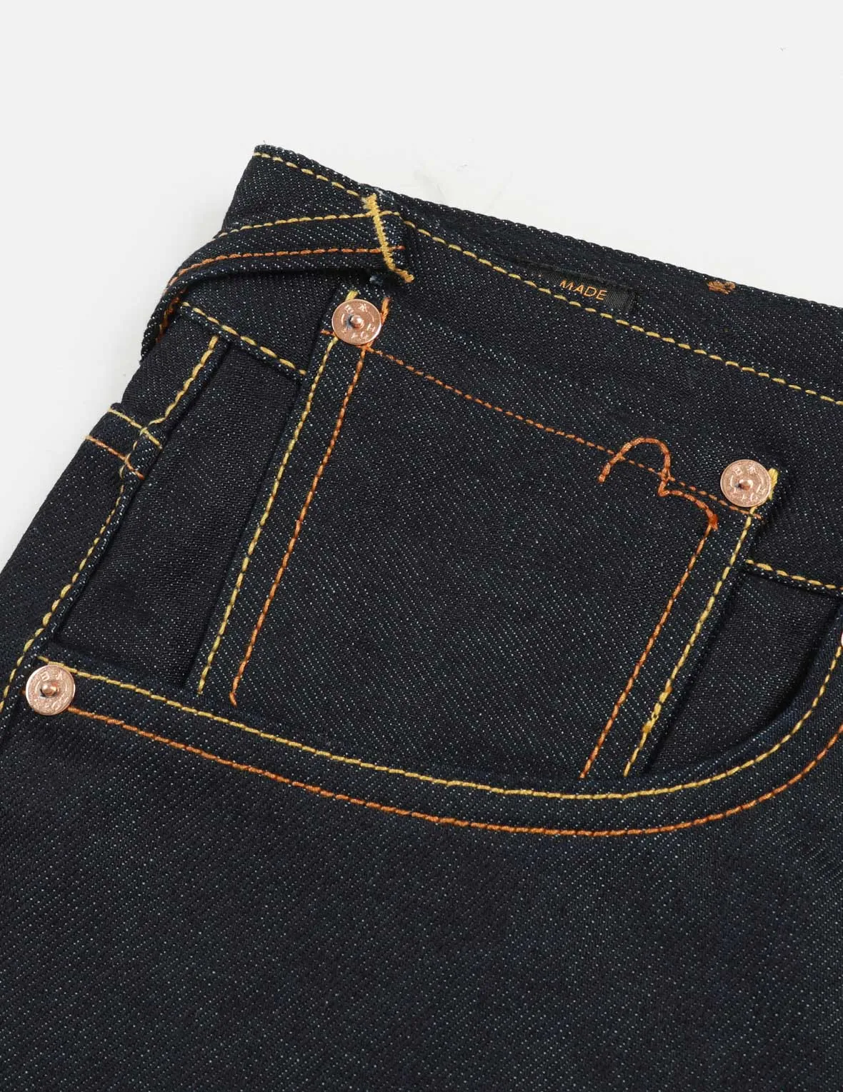 Multi-Pocket Relax Fit Denim Shorts