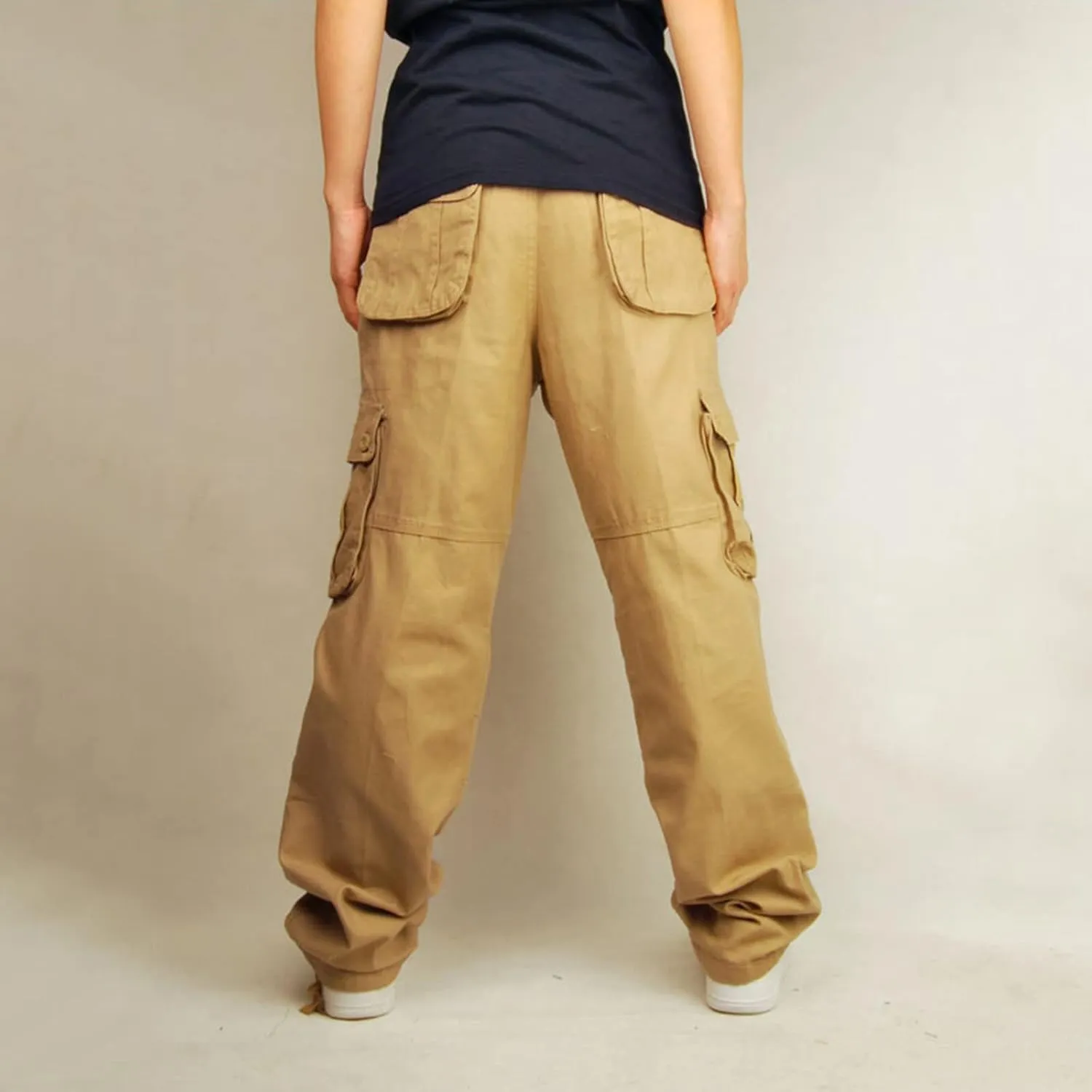 Muscularfit Camo Cargo Pants for Men 2023 Big and Tall Multi Pockets Loose Straight Sweatpants Outdoor Fashion Athletic Pants