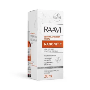 Nano Vit C Facial Illuminating Serum | Brightens & Evens Skin Tone | Reduces Hyperpigmentation | Fast Absorbing | Reduces Dark Spots | Vegan | Non-Oily Finish | 30ml